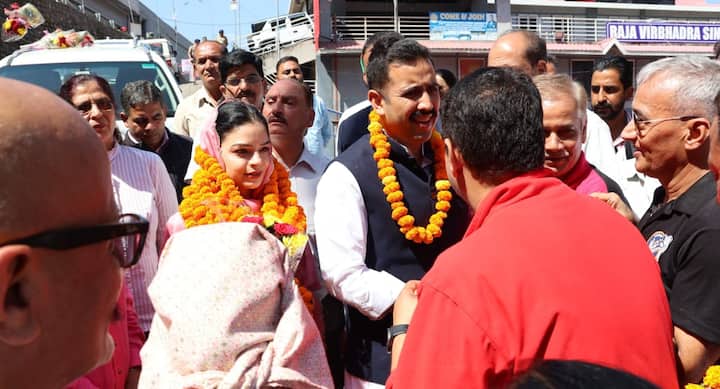 Amreen Kaur, wife of Vikramaditya Singh, is a professor of psychology in Chandigarh.