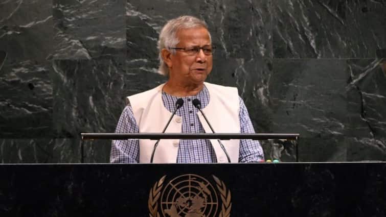 <div>Bangladesh's Yunus Addresses UNGA, Warns Of Gaza 'Genocide', Rohingya Crisis</div>