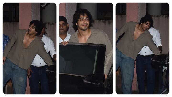 Ahaan Panday Spotted : सैयारा फेम अहान पांडे को आज पैप्स ने संजय लीला भंसाली के ऑफिस के बाहर स्पॉट किया. इसके बाद से अभिनेता के अपकमिंग फिल्म को लेकर चर्चा तेज हो गई है. देखें तस्वीरें.