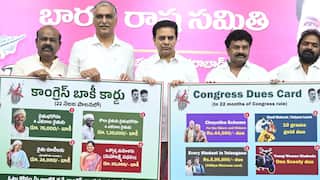 Congress Dues Card campaign: కాంగ్రెస్ బాకీ కార్డ్ ఉద్యమం చేపట్టిన బీఆర్ఎస్- ప్రజల చేతుల్లోకి పాశుపతాస్త్రాలు: కేటీఆర్