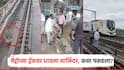 मेट्रोच्या ट्रॅकवर साळिंदर, ट्रेनला लागला ब्रेक; पकडताना वन विभाग पथकातील कर्मचारी घसरून पडला