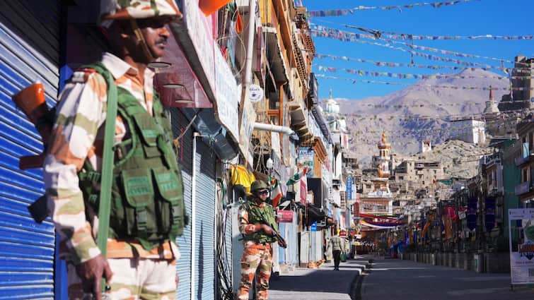 <div>Ladakh Protests: Security Tightened After Wangchuk's Arrest Under NSA, Activist Taken To Jodhpur — Updates</div>