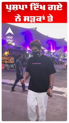 ਪੁਸ਼ਪਾ ਦਿੱਖ ਗਏ ਨੇ ਸੜਕਾਂ ਤੇ