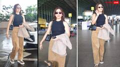 भूमि पेडनेकर के एयरपोर्ट लुक वायरल, गॉगल्स लगाए कूल अंदाज में आईं नजर