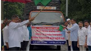 पूरग्रस्त भागातील पशुधन वाचवण्यासाठी भाजप किसान मोर्चाकडून शंभर टन चारा व कडबा कुट्टीची मदत; मंत्री चंद्रकांत पाटलांंच्या उपस्थितीत पहिला ट्रक रवाना