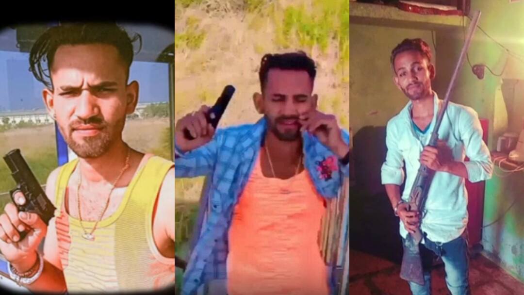 Rajasthan: 'मौत दी जाएगी मित्र', इंस्टाग्राम पर हथियारों की रील डाल दहशत फैला रहा युवक, तलाश में जुटी पुलिस Bharatpur police alerted man allegedly displaying terror posting reels illegal weapons on Instagram ann Rajasthan: 'मौत दी जाएगी मित्र', इंस्टाग्राम पर हथियारों की रील डाल दहशत फैला रहा युवक, तलाश में जुटी पुलिस