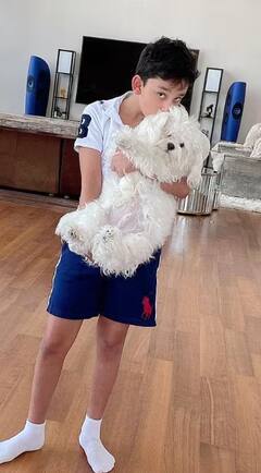 'ખલનાયક' એક્ટર સંજય દત્તની કાર્બન કૉપી છે દીકરો શાહરાન, તસવીરો કહે છે બનશે સુપરસ્ટાર