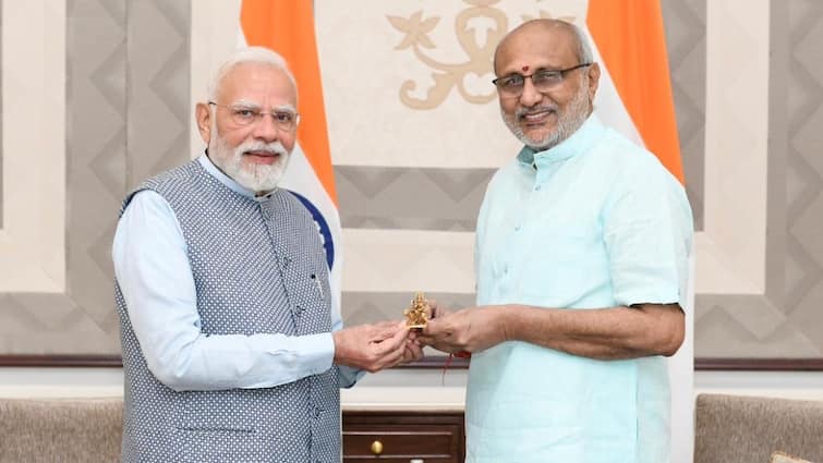 PM Narendra Modi Calls On VP Radhakrishnan: ‘Had Insightful Discussion On Wide Range Of Subjects’