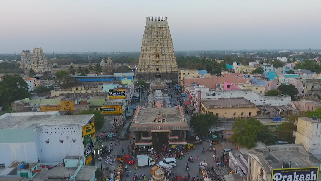 காஞ்சிபுரம் ஏகாம்பரநாதர் கோயில் கும்பாபிஷேகம்: தேதி அறிவிப்பு எப்போது? அமைச்சர் ஆய்வு, எதிர்பார்ப்பு! Renovations at the Ekambaranathar Temple in Kanchipuram have been completed and the Kumbabhishekam will be held soon tnn காஞ்சிபுரம் ஏகாம்பரநாதர் கோயில் கும்பாபிஷேகம்: தேதி அறிவிப்பு எப்போது? அமைச்சர் ஆய்வு, எதிர்பார்ப்பு!