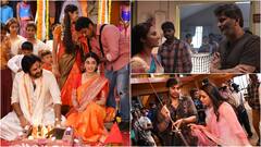 Priyanka Mohan: 'ఓజీ' సెట్స్‌లో ఫోటోలు... త్రివిక్రమ్ వచ్చారు... పవన్‌ & కో ఎలా పని చేశారో చూశారా?