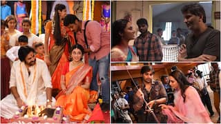 Priyanka Mohan: 'ఓజీ' సెట్స్‌లో ఫోటోలు... త్రివిక్రమ్ వచ్చారు... పవన్‌ & కో ఎలా పని చేశారో చూశారా?