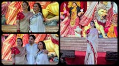 काजोल ने धूमधाम से किया दुर्गा मां का स्वागत, भव्य आयोजन में नजर आईं रानी मुखर्जी और पूरा परिवार