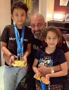 'ખલનાયક' એક્ટર સંજય દત્તની કાર્બન કૉપી છે દીકરો શાહરાન, તસવીરો કહે છે બનશે સુપરસ્ટાર