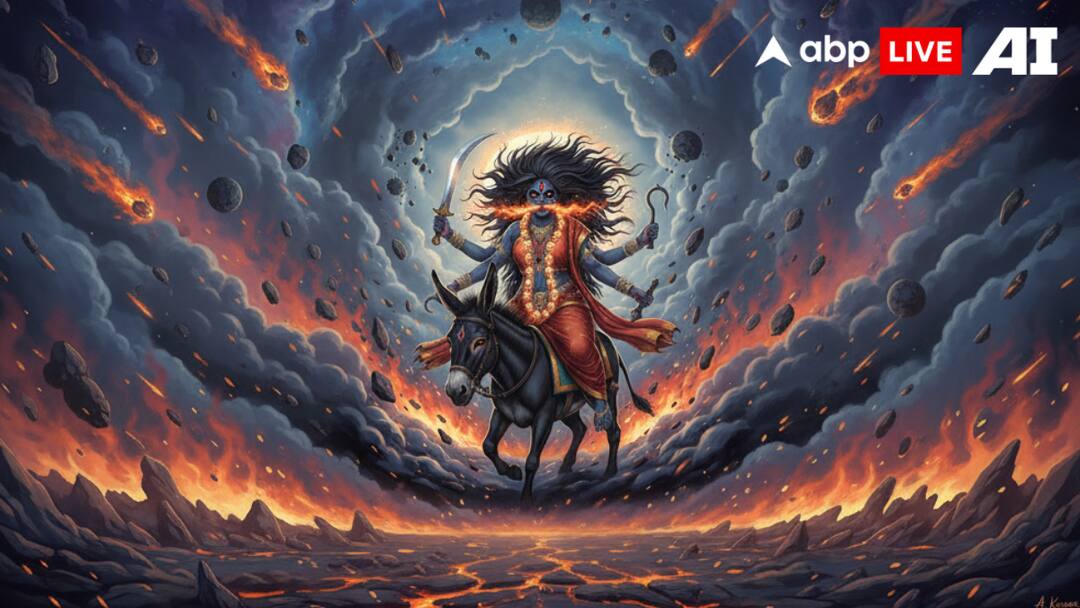 Shardiya Navratri Day 7 Wishes: Messages And Wishes To Share On This Auspicious Day Dedicated To Maa Kalaratri Shardiya Navratri 2025 Day 7 Wishes Messages Images WhatsApp Status Shardiya Navratri Day 7 Wishes: Messages And Wishes To Share On This Auspicious Day Dedicated To Maa Kalaratri