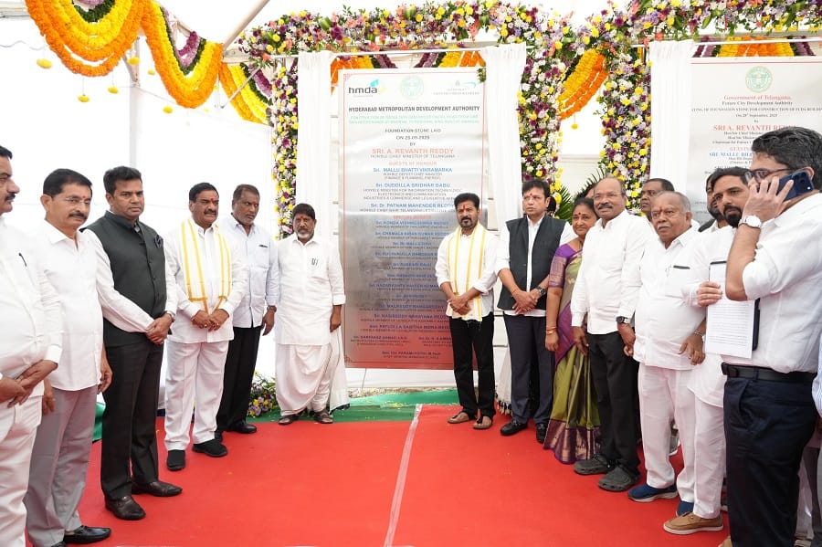 CM Revanth Reddy: ఫ్యూచర్ సిటీకి సీఎం రేవంత్ రెడ్డి శంకుస్థాపన, ఫార్చ్యూన్ 500 కంపెనీలు రప్పిస్తామని ధీమా