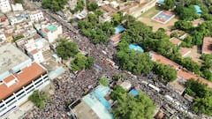 Vijay Rally Stampede: चीख-पुकार और अफरा-तफरी का भयावह मंजर... एक्टर विजय की करूर रैली में भगदड़; देखें PHOTOS