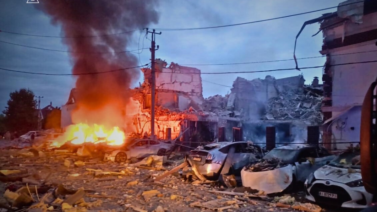 4 Dead In Russia’s Massive 12-Hour Drone And Missile Barrage On Ukraine; Poland Scrambles Jets