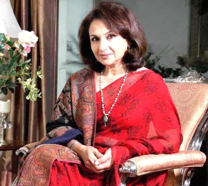 Sharmila Tagore is not active on social media. But their children often share their photos.