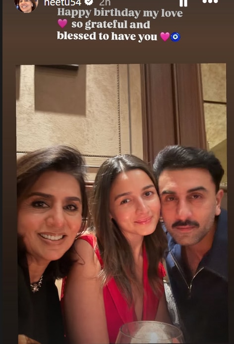 Neetu Kapoor Wishes Ranbir Kapoor On Birthday, Calls Him ‘My Love’ In Sweet Post