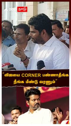 Annamalai on Vijay :