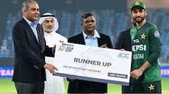 ਭਾਰਤ ਤੋਂ ਹਾਰ ਬਰਦਾਸ਼ਤ ਨਹੀਂ ਕਰ ਸਕੇ ਪਾਕਿਸਤਾਨ ਦੇ ਕਪਤਾਨ ਸਲਮਾਨ, ਸਾਰਿਆ ਸਾਹਮਣੇ ਵਗ੍ਹਾ ਮਾਰਿਆ ਰਨਰ-ਅੱਪ ਚੈੱਕ ਅਤੇ ਫਿਰ...