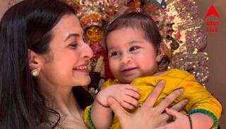 Koel Mallick: দুর্গাপুজোর সপ্তমীর দিন প্রথমবার মেয়ে কাব্যের ছবি প্রকাশ্যে আনলেন কোয়েল