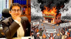 भाजपचं कार्यालय जळतानाचा फोटो व्हायरल, 'त्या' पोस्टवरुन उज्ज्वल निकमांचा लेक काँग्रेसवर संतापला, वॉर्निंगही दिली