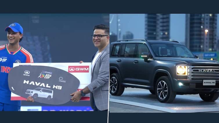‘प्लेयर ऑफ द टूर्नामेंट’ अभिषेक शर्मा को गिफ्ट में मिली Haval H9 कार, कीमत जान आपके उड़ जाएंगे होश