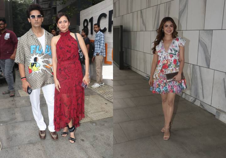 सरगुन मेहता और रवि दुबे भी इस खास इवेंट का हिस्सा बने. वहीं फ्लोरल ड्रेस पहन रिद्धिमा पंडित भी खान फैमिली को बधाई देने पहुंची थीं.