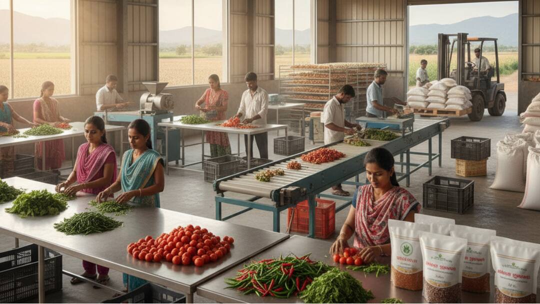 Tamil Nadu government provides subsidy of up to Rs 1.50 crore for setting up value-added centres in Chengalpattu district TNN செங்கல்பட்டு விவசாயிகளுக்கு சூப்பர் வாய்ப்பு! 1.5 கோடி மானியத்துடன் மதிப்பு கூட்டு மையங்கள்! உடனே விண்ணப்பியுங்கள்!