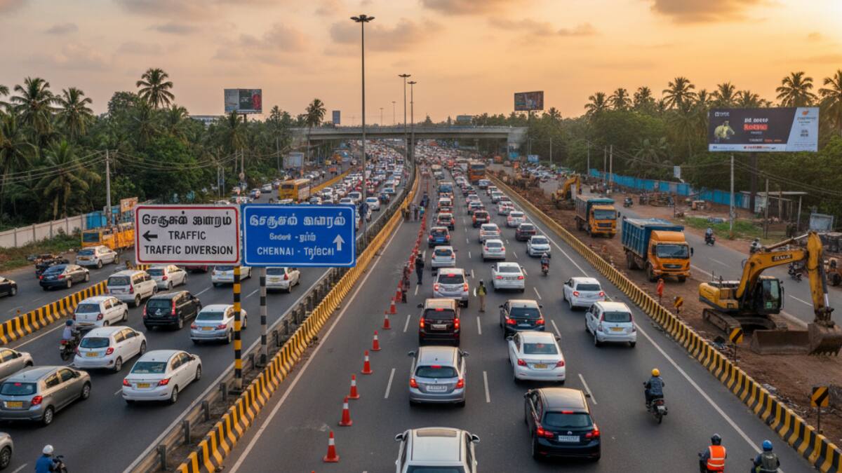 தென் மாவட்ட பயணிகளுக்கு முக்கிய அறிவிப்பு! போக்குவரத்து மாற்றம், எச்சரிக்கை!
