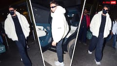 रणवीर सिंह का गॉगल्स लगाए एयरपोर्ट पर दिखा फुल स्वैग, तस्वीरें हो रहीं वायरल