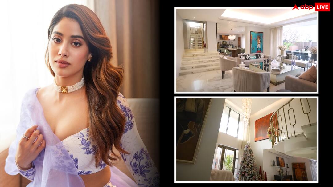 जाह्नवी कपूर के घर की इनसाइड तस्वीरें, किसी महल से नहीं है कम