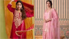 Shardiya Navratri 2025: Bollywood Actresses Inspired Pink Ethnic Outfits For Ashtami Puja