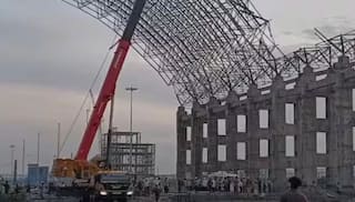 ચેન્નઈના થર્મલ પાવર સ્ટેશનમાં 30 ફૂટ ઉંચાઈ પરથી તૂટી કમાન, દબાઈ જતા 9 લોકોના મોત 