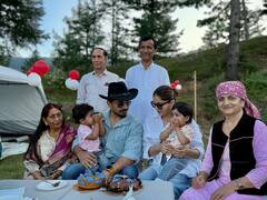 रुबीना दिलैक ने जुड़वा बेटियों के साथ खास अंदाज में मनाया पति अभिनव का बर्थडे, शेयर की फोटोज