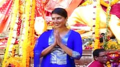 Priyanka Chopra Joins Mukerji Family’s Celebrations In Mumbai, Looks Radiant In Blue Suit; WATCH