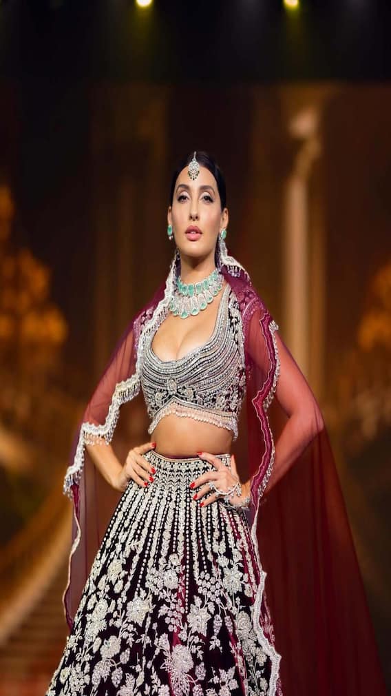 Nora Fatehi Stuns As A Dreamy Manish Malhotra Bride