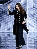 Paris Fashion Week 2025: Aishwarya Rai Bachchan Dazzles In Black Ensemble With Diamond Detailing