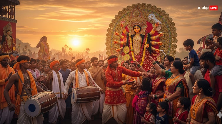 Maa Durga Visarjan 2025: नवरात्रि के 9 दिन बाद दुर्गा विसर्जन कब? जानिए शुभ मुहूर्त, विधि और महत्व