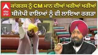 ਕਾਂਗਰਸ ਨੂੰ CM ਮਾਨ  ਦੀਆਂ ਖਰੀਆਂ ਖਰੀਆਂ, ਬੀਜੇਪੀ ਵਾਲਿਆਂ ਨੂੰ ਵੀ ਲਾਇਆ ਰਗੜਾ