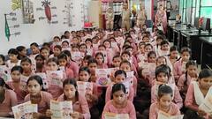 यूपी के विद्यालयों में जागरूकता कार्यक्रम का आयोजन, छात्रों को अधिकारों के बारे में दी जानकारी