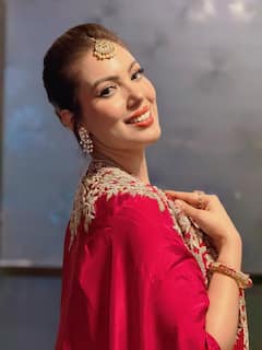 Munmun Dutta Photo: નવરાત્રિ પર ટ્રેડિશનલ લુકમાં જોવા મળી મુનમુન દત્તા, જુઓ બબીતાજીની સુંદર તસવીરો