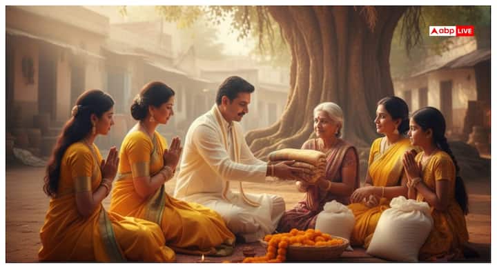 गुरुवार को व्रत के दौरान श्रद्धालु पीली चीजों का दान कर सकते हैं. ऐसा करने से पुण्य फलों की प्राप्ति होती है. इसमें पीला वस्त्र, केसर, हल्दी, पीली दाल का दान करना शुभ माना गया है.