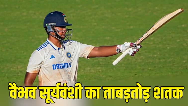 Vaibhav Suryavanshi ने ऑस्ट्रेलिया में एक सदी में मारा, छह और चार की बारिश