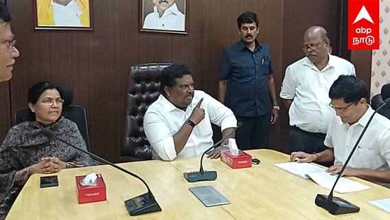 Minister SS Sivasankar | ”நான் புதுசா MINISTER ஆகல இங்க பல தடவ வந்திருக்கேன்” அமைச்சர் சிவசங்கர் வாக்குவாதம்