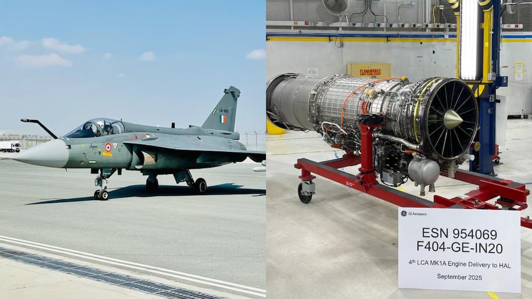 HAL Receives 4th F404-IN20 Engine From US Firm; Tejas Mk1A Maiden Flight Set For October HAL Receives 4th F404-IN20 Engine From US Firm; Tejas Mk1A Maiden Flight Set For October