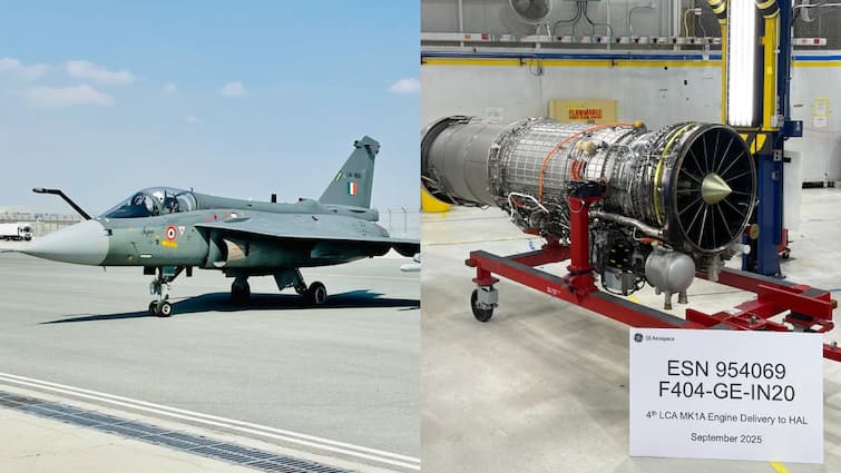 HAL Receives 4th F404-IN20 Engine From US Firm; Tejas Mk1A Maiden Flight Set For October