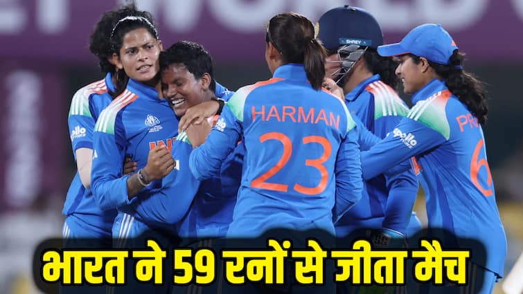 पहले बल्ले से धोया, फिर गेंद से किया काम तमाम, वर्ल्ड कप के पहले मैच में छाई दीप्ति शर्मा
