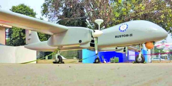 Rustom-2 can be installed priced-guided bombs and missiles. This means that this drone can destroy the enemy's hideouts without pilot's life. This advanced drone of India is a big challenge for neighboring countries like China and Pakistan. The border monitoring, the identity of enemy's bases and the ability to accurately attack the target makes it even more dangerous.